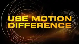 Utilize the motion difference in a photo/video to enhance or sharpen with Affinity Photo or Capcut