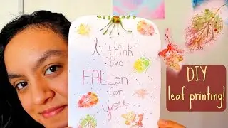 DIY Leaf Printing