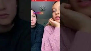 Милана ведёт трансляцию со своей мамой!