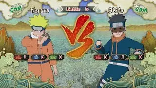 Naruto Shippuden: Ultimate Ninja Storm 3, Naruto Uzumaki VS Obito Uchiha!