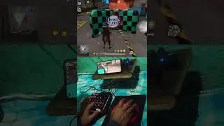 How to play free fire with keyboard mouse in mobile | ⌨️ 🖱📱 full setup without app no activation