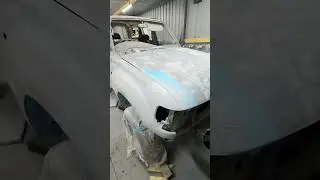 Toyota HDJ80 Paint Prep #rebuild #toyota #landcruiser #restauration #jdm #shorts #viral #viralvideo