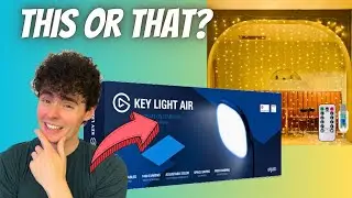 Elgato Key Light Air vs Ollny Curtain Lights (Comparison Review)