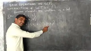 10 TS 02-SETS: INTERSECTION OF SETS