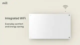 Termoconvettore a Parete Mill Glass WiFi - Mill Italia