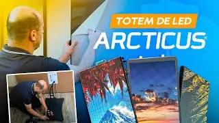 Aprenda a montar e configurar o Totem de Led Arcticus | Dicomp