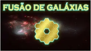 JAMES WEBB faz IMAGEM da FUSÃO DE GALÁXIAS