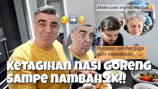BULE ROMANIA PERTAMA KALI NYOBAIN NASI GORENG - SATU RUMAH RAMBUT BARU DI TAHUN BARU!🥰
