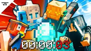 Fortnite Pros COMPETE in Minecraft SPEEDRUN | Ft. Pumpkin, Jxsn, Clarky & Keanu