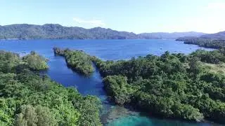 Drone footage Batu angus bitung