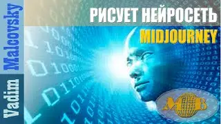 Рисует искусственный интеллект. Нейросеть Midjourney. Мальковский Вадим