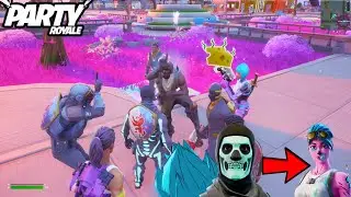 Toxic Players React To Fake OG Turning Into OG Ghoul Trooper ( Party Royale )