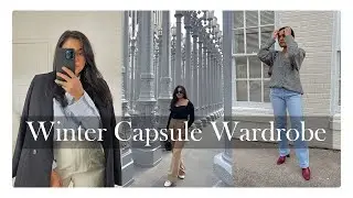 WINTER CAPSULE WARDROBE 2023 | MINIMAL AND NEUTRAL