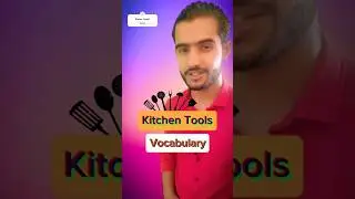 Kitchen Tools _ Learn English ✨️