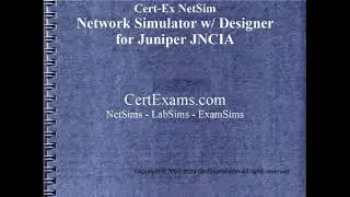 Cert-Ex Juniper JNCIA Netsim features