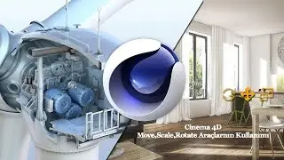 Cinema 4D Move,Scale Ve Rotate Aracının Kullanımı(Ayrıntılı) D2