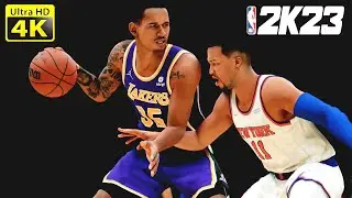 PS5 NBA 2K23 | NEW YORK KNICKS vs. LOS ANGELES LAKERS | NBA 2023 SEASON PREVIEW | GAMEPLAY UHD