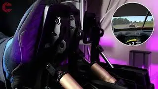 MOZA CRP2 Pedals | Pedal Cam view in action!