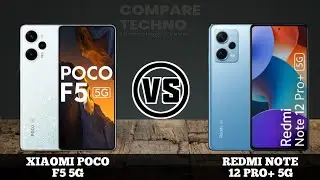 POCO F5 VS REDMI NOTE 12 PRO PLUS - FRIST SPEED TEST || XIAOMI POCO F5 5G VS REDMI NOTE 12 PRO+ 5G