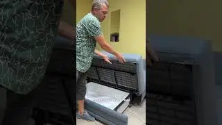 Продолжение про диван аккордеон на металлокаркасе 