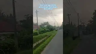 Jalan-jalan pagi melihat pemandangan alam desaku "WANUREJO" #jalanjalan #pagi #pemandanganalam