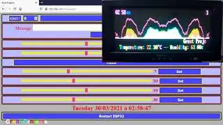 Projet With ESP32 DHT11 and VGA Monitor