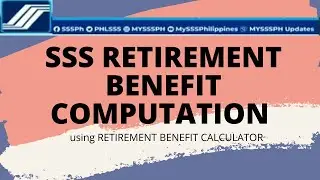 SSS RETIREMENT BENEFIT COMPUTATION | PAANO MAG-COMPUTE using RETIREMENT BENEFIT CALCULATOR