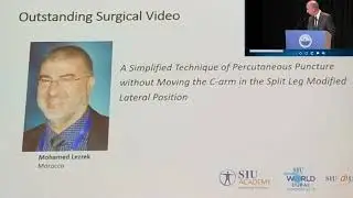 SIU Academy Award Outstanding Surgical Video on SIU Academy SIU Dubai 2021