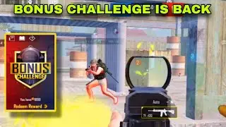 BONUS CHALLENGE | BONUS CHALLENGE PUBG GAMEPLAY|BONUS CREW CHALLENGE PUBG|BONUS CHALLENGE TDM