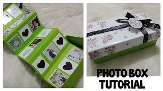 Tutorial membuat photo box viral Diy gift box