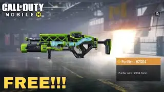 How to Get FREE Legendary Purifier - H2SO4 | COD MOBILE