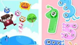 CandyBots Numbers 123 Kids Fun Learn Counting 100 | Candybots Kids Learning Game | Android gameplay