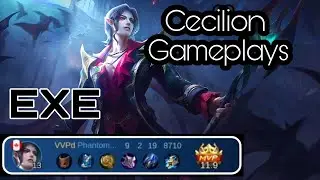 This Is How To Cecilion As Support But You Carry The Game and its EXE | Mobile Legend Bang-Bang|