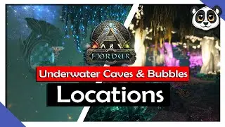 All Underwater Caves & Bubbles Locations | ARK: Fjordur