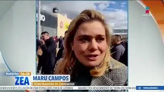 Maru Campos exige al gobierno federal poner más atención en el estado | Noticias con Francisco Zea