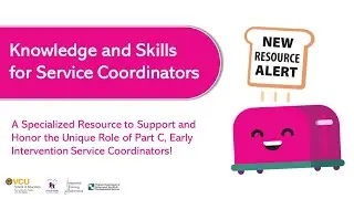 Knowledge and Skills for Service Coordinators | Resource Pop-up Sept 2023
