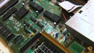 Amiga 500+ Battery Removal