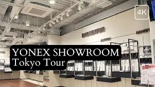 Yonex Badminton Showroom Tokyo Tour | Up To Date Japan Vlog