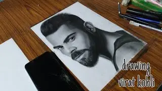 drawing virat kholi #drawing #pencildrawing #shorts