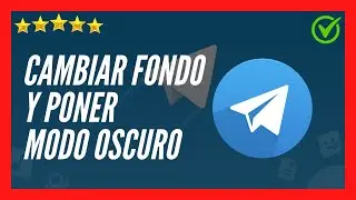 ✅ Como Poner FONDO EN CHAT de Telegram y ACTIVAR MODO OSCURO en Telegram 🥇 2022
