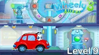 Wheely 8 Aliens Level 9 Full HD Walkthrough