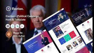 Launch Your Political Campaign with Electian – The Ultimate Next.js Template for Success!