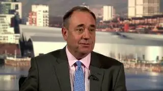 Alex Salmond interviewed by Jackie Bird on Reporting Scotland 13th August, 2014
