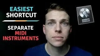 EASIEST shortcut to separate MIDI TRACKS