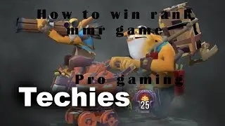 High MMR ranked playing Techies master tier 25 lvl, god of techies, must watch