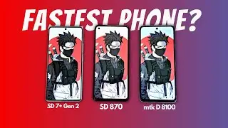 POCO F5 vs GT Neo 3T vs Redmi K50i Speed Test!
