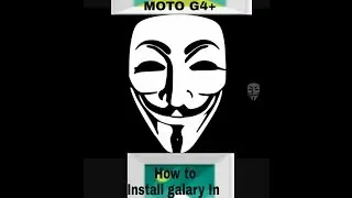 How to install gallery in Moto g4 plus and how to setup it