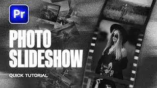 Photo Slideshow in Premiere Pro | Photo Slideshow Effects