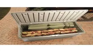 Rubbermaid 90 Gal. Large Deck Box with Seat 12 Cu. Ft. Weather resistant co
