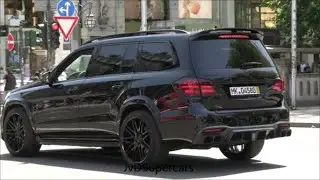 BRABUS 850 GLS 63 AMG in Düsseldorf - Brutal Exhaust Sounds!